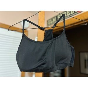 Aerie Black padded sports bra